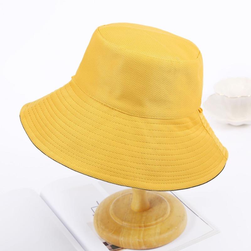 Summer bucket hat women face protection sun protection UV sun hat big along tide women fashion