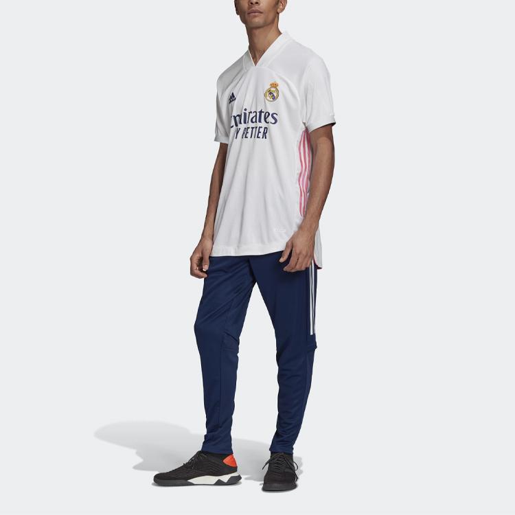 Adidas Real Madrid Home Authentic 20/21 Jersey White Men Streetwear FM4736