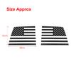 Car Rear Window Stickers Decoration PVC Decal Trim for Dodge RAM 2009-2025 Rear Windshield USA Flag Sticker Exterior Accessories