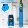 Circuit Breaker Finder & GFCI Outlet Tester with Digital LCD Display,US Plug Electrical Circuit Tracer Tool for Electricians/DIY
