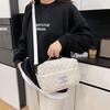 Lässige Umhängetasche für Damen, kleine Umhängetasche, Handtasche, Schultertasche, modische, leichte Unterarmtasche für Damen