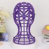 Lantern Shape Plastic Wig Stand 4 Color Wig Head Stand Wig Accessories Hat Cap Holder