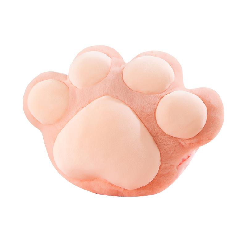 Cat Claw Bear Paw Throw Pillow Plush Toy Winter Hand Warm Intervention Doll Bedside Sofa Cushion