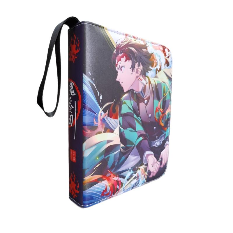 Demon Slayer Multi-Card Loose-Leaf Album: Four-Grid Large Capacity Card Collector