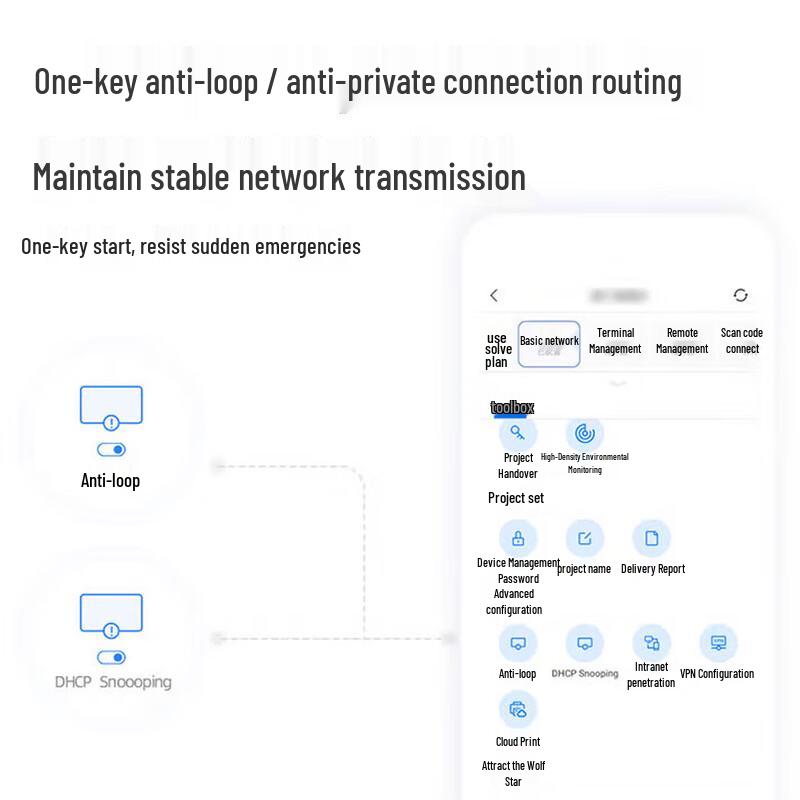 Ruijie RG-ES205GC 5-Port Full Gigabit Layer 2 Managed Switch