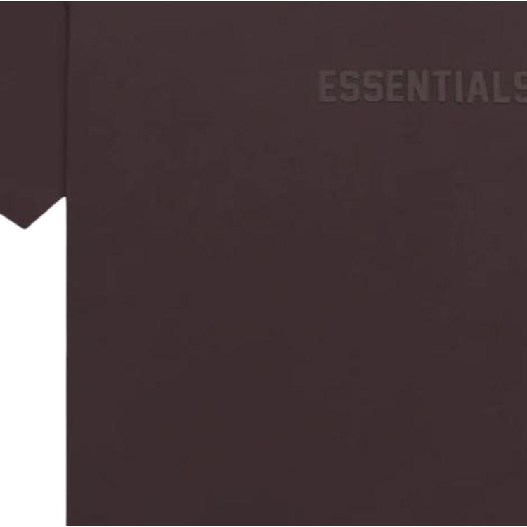 Fear of God Essentials Tričko s krátkým rukávem Pánské Topy Švestková FOG-SS23-060