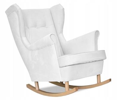 ARI Wing Chair Rocking Scandinavian Dirty White Cream