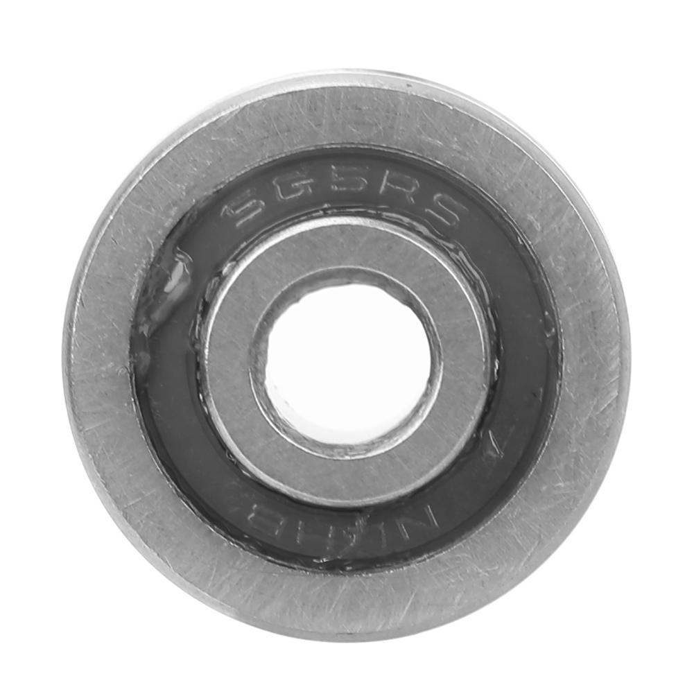 10 Pcs U Groove Bearing SG15 Track Guide Bearing 5 x 17 x 8mm(Single Row)