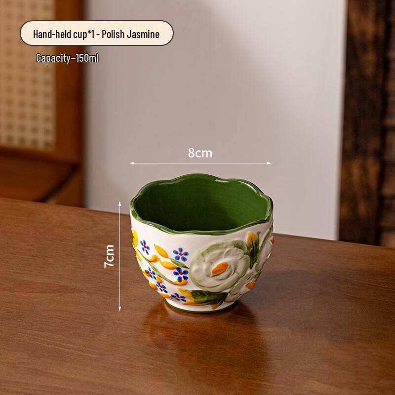 Junsheventeen DH Vintage Ceramic Afternoon Tea Set Simple Pack