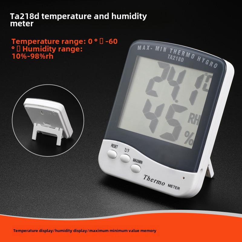 Digitales Indoor-Thermometer & Hygrometer mit hochpräzisem Großdisplay
