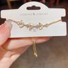 Unique and trendy zircon bracelet - women's light luxury, versatile design