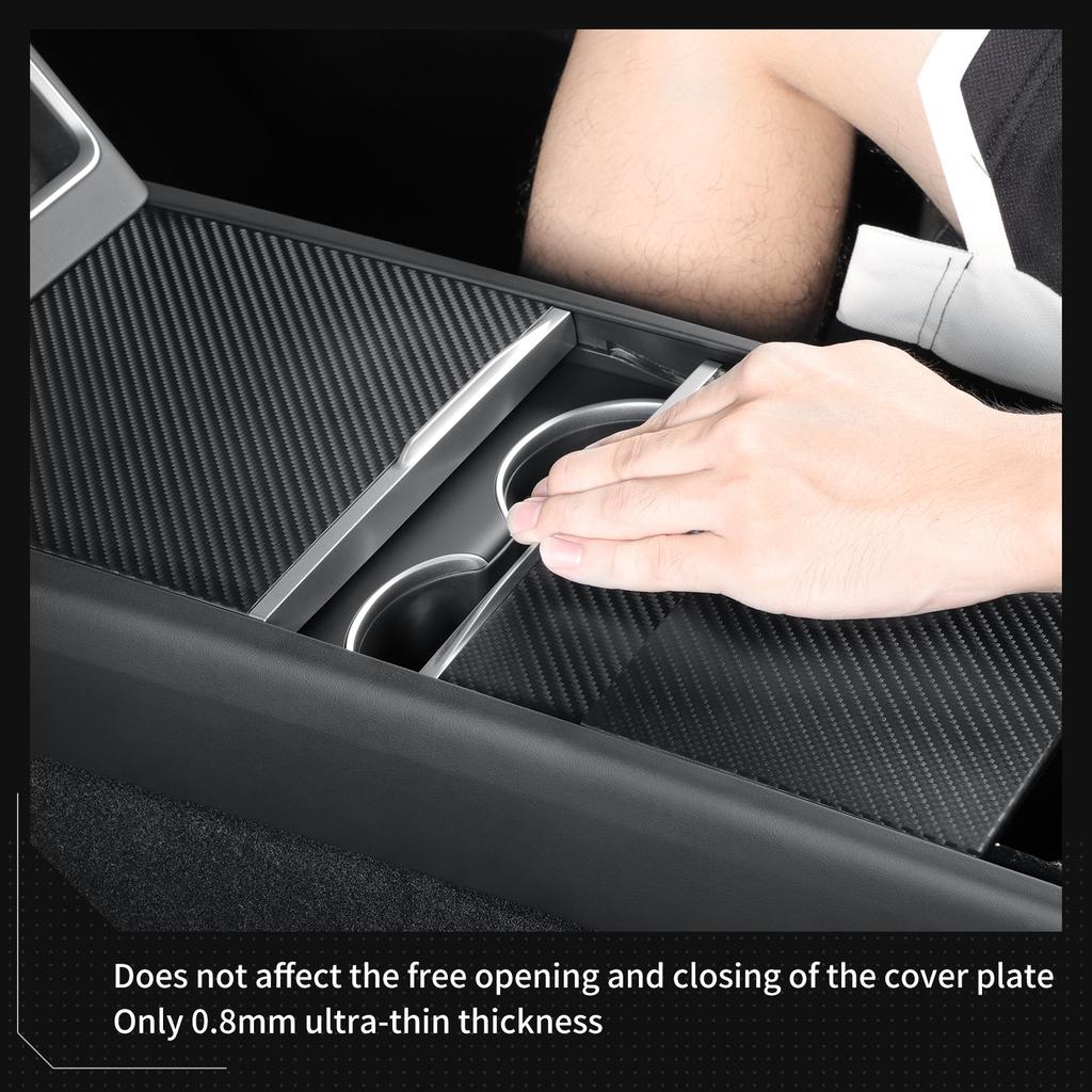 for Tesla Model Y Juniper 2026/Model 3 Highland 2026 Central Control Panel Protective Mats Accessories Console Protector Cover