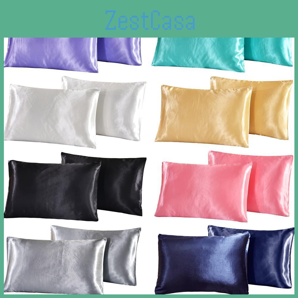 Pillow Pillowcase Hair Cover Satin Beauty Pillowcase Comfortable Pillow Case Home Decor Pillow Covers Cushions Home Decor