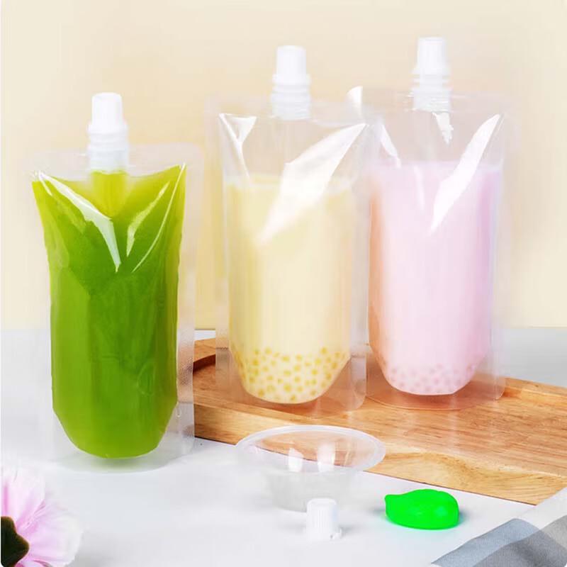 Fang Cao Di Disposable Transparent Spout Pouches