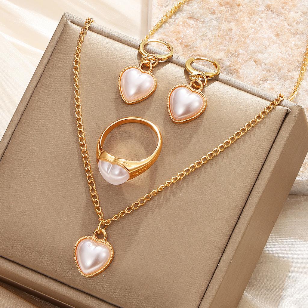 24K Gold Alloy Two-Piece Jewelry Set Indian Dubai Wedding Accessories Sand Gold Twisted Geometric Necklace Earrings for Unisex