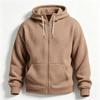 Men S Loose Fit Zip Up Hooded Sweatshirt For Autumn Winter