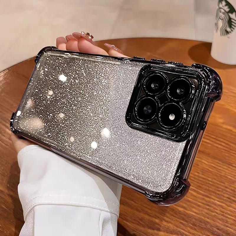 Honor400Smart Hülle Luxuriöse Glänzende Hülle Für Honor 400 Smart Lite 400pro Transparent Weich Silikon Stoßfest Handyhüllen 400smart Geschenk