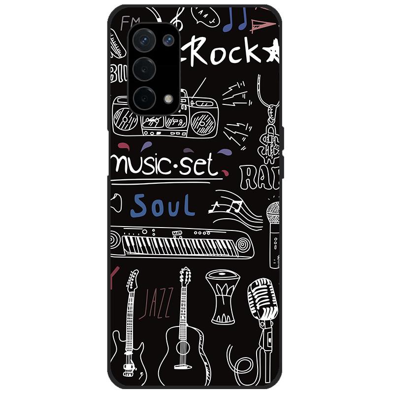 Phone Cases For Oppo A54 A74 A93 A93s 5G Case Silicone Soft TPU Protective Back Cover For Oppo A74 4G Case Cute Cat Bag Bumper