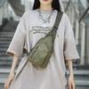 Trendy Brand Breast Bag Women'S Shoulder Messenger Bag Boys Lightweight And Versatile Outdoor Leisure Sports Multi-Pocket Fashion Mobile Phone Bag