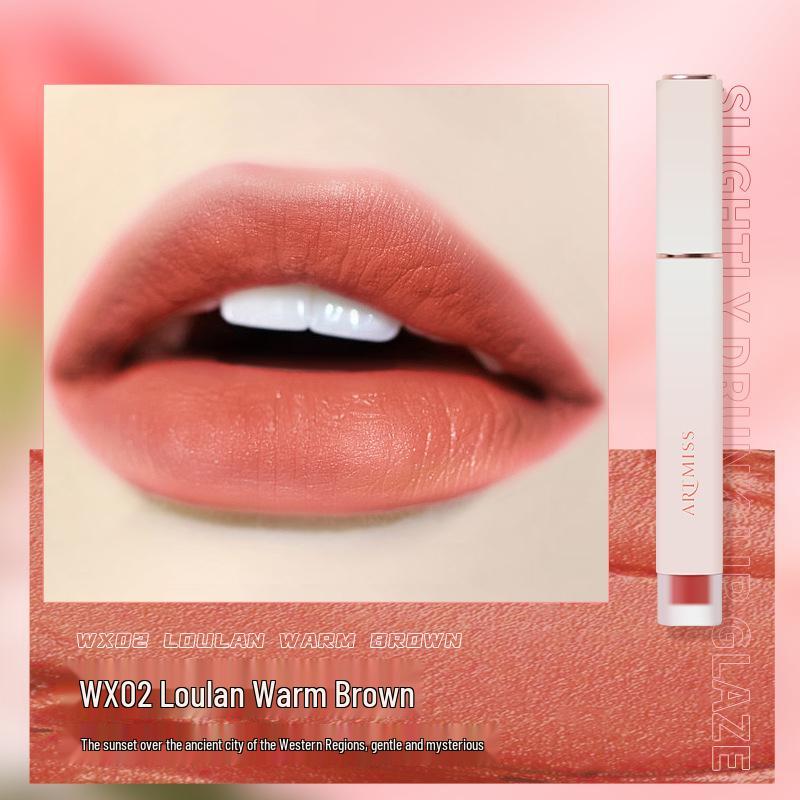 

ARTMISS Slightly Drunk Velvet Lip & Cheek Long-lasting Matte Lipstick & Blush