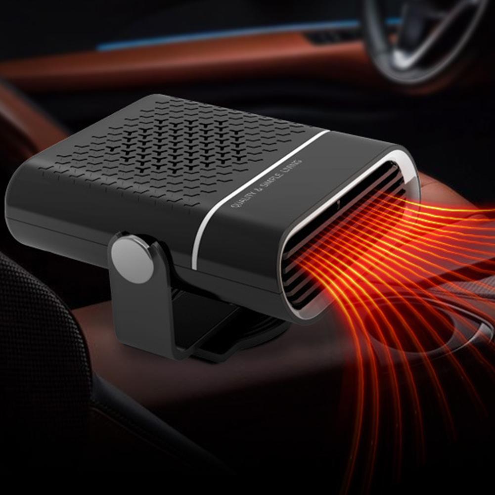 12/24 V Car Heater Car Heater Defogger Plug In Cigarette Lighter Mini Car Heater Defroster ABS Car Heaters Fan Defogger Anti-Fog