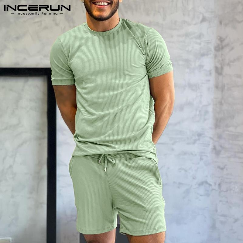 Buy INCERUN Summer Comfy Mens Fashion 