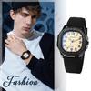Men's Watch Silicone Sport Watch Stylish Waterproof Analog Quartz Rubber Band Men's Accessories - Birthday Christmas Valentine's Day Gift