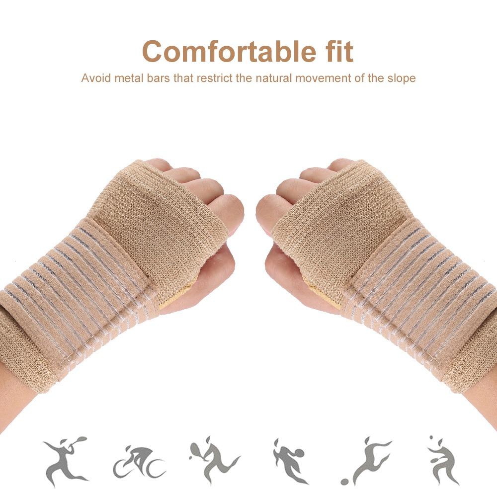1 Pair Elastic Wrist Guard Compression Wrist Support Sport Tool Elastic Wrist Bandage  Fitness