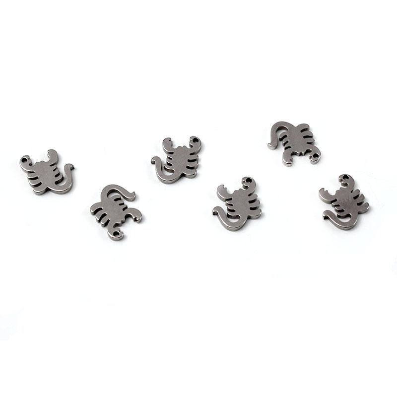 20 Stück Edelstahl Kreuz/Fischgräten/Klinge Charms Anhänger DIY Halskette Ohrringe Armbänder Anhänger Schmuckherstellung Zubehör