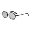 3526 Metal Oval Sunglasses for Men Women, Chic Fashion Round UV400 Sun Glasses, Retro Stylish Personalized Unisex Shades 603402