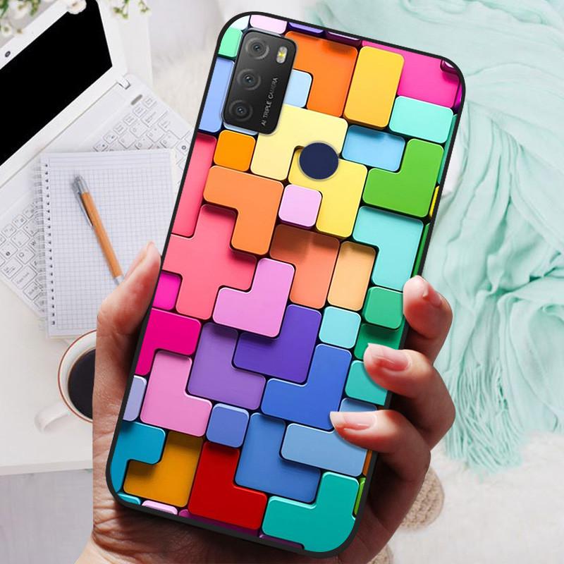 For TCL 20Y 6156D Case Silicone Shockproof Soft TPU Phone Cover For TCL 20Y 20E 6125F Funda for TCL20Y TCL20E Capa Cartoon Shell