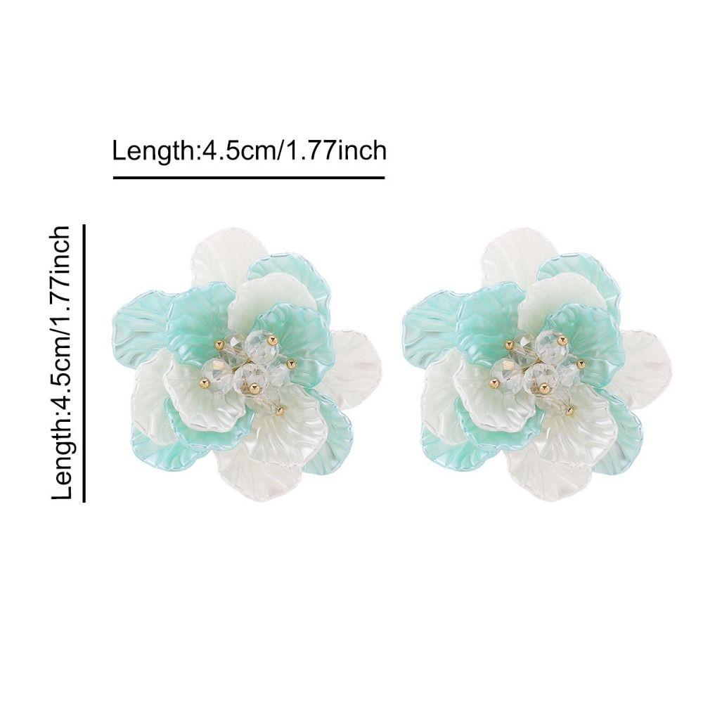 Camellia Flower Imitation Pearl Necklace Romantic Clavicle Chain Necklace  Fashion Jewelry