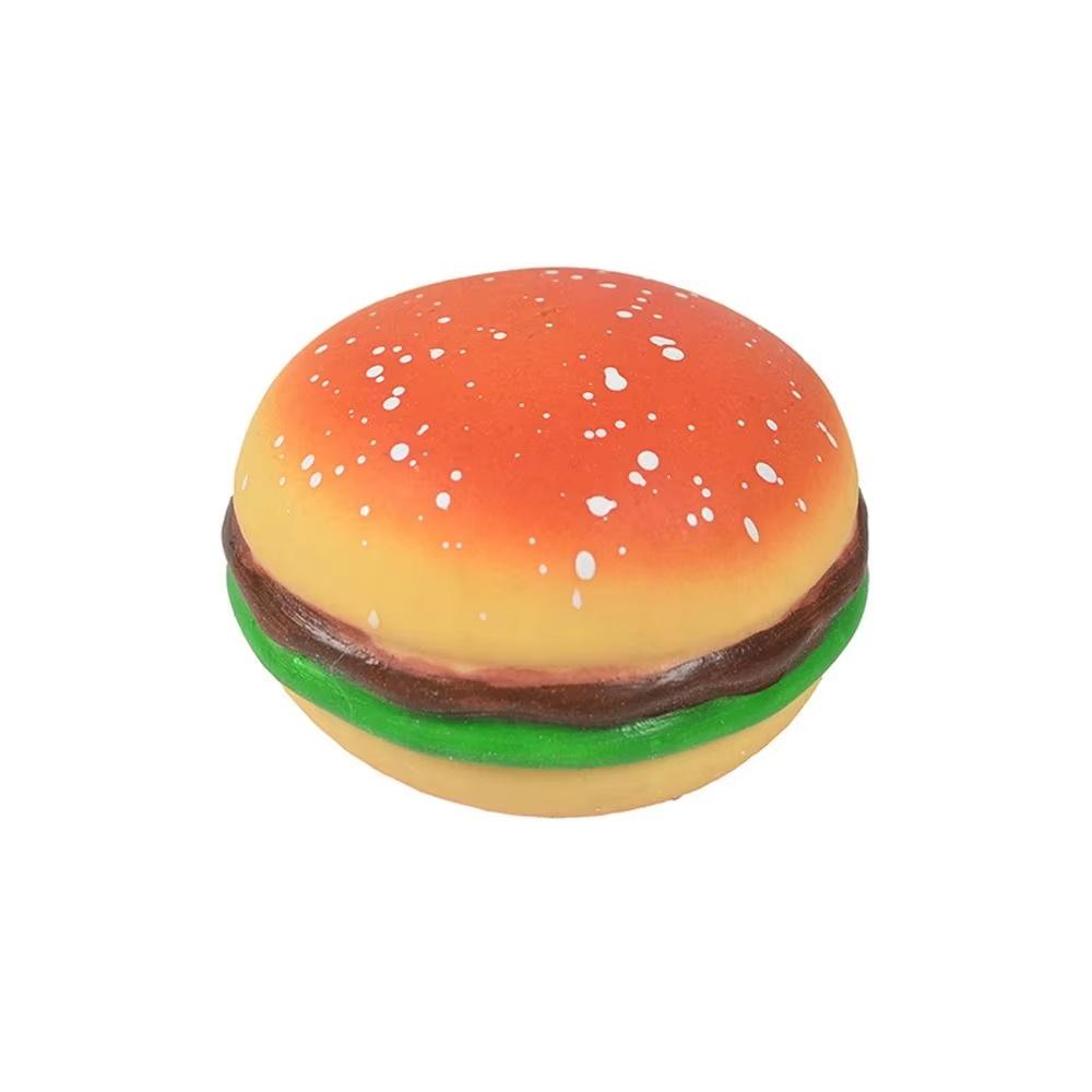 Stress Relief Toy Squishy Hamburger Stress Ball Sensory Toy Stress & Anxiety Relief Toys Pinch Decompression Toy