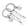 New Home Stainless Steel Keychain Pendant Gift