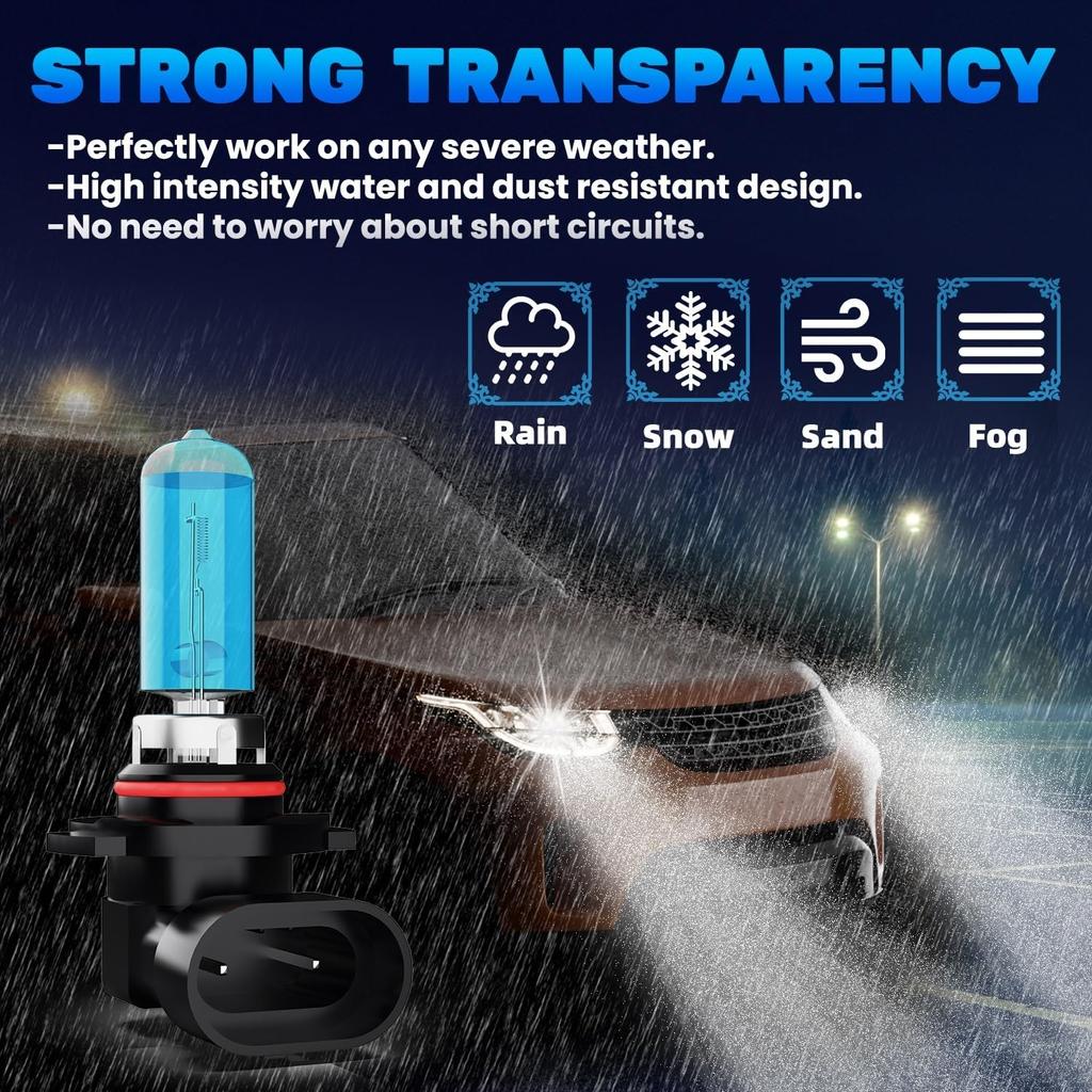 Halogen Headlights Fit For Chevrolet Chevy Suburban 2015-2020 Headlight Bulbs,9005/HB3/H10 High Beam+ H11/H8/H9 Low Beam+ PSX26W Fog Light Combo,Plug