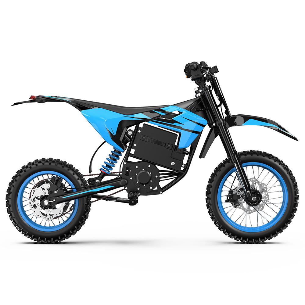 Electric Off Road Motorcycle ZAWAS S3 5000W Peak Motor 14" Electric Off Road Bike 60V 23.4AH Full Suspension Max Load 150Kg