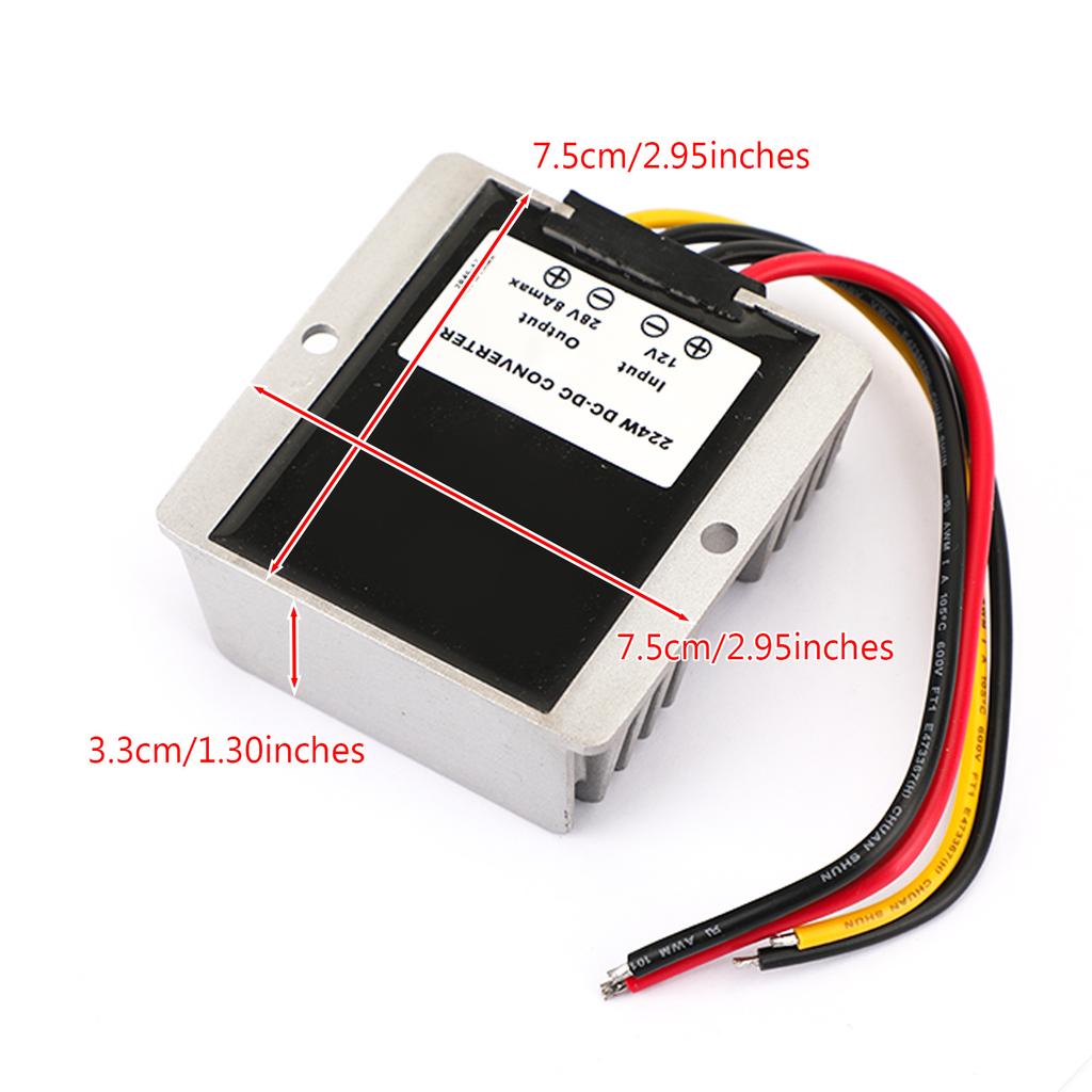 12V To 28V 8A DC-DC Boost Step Up Power Converter Voltage Regulator Module
