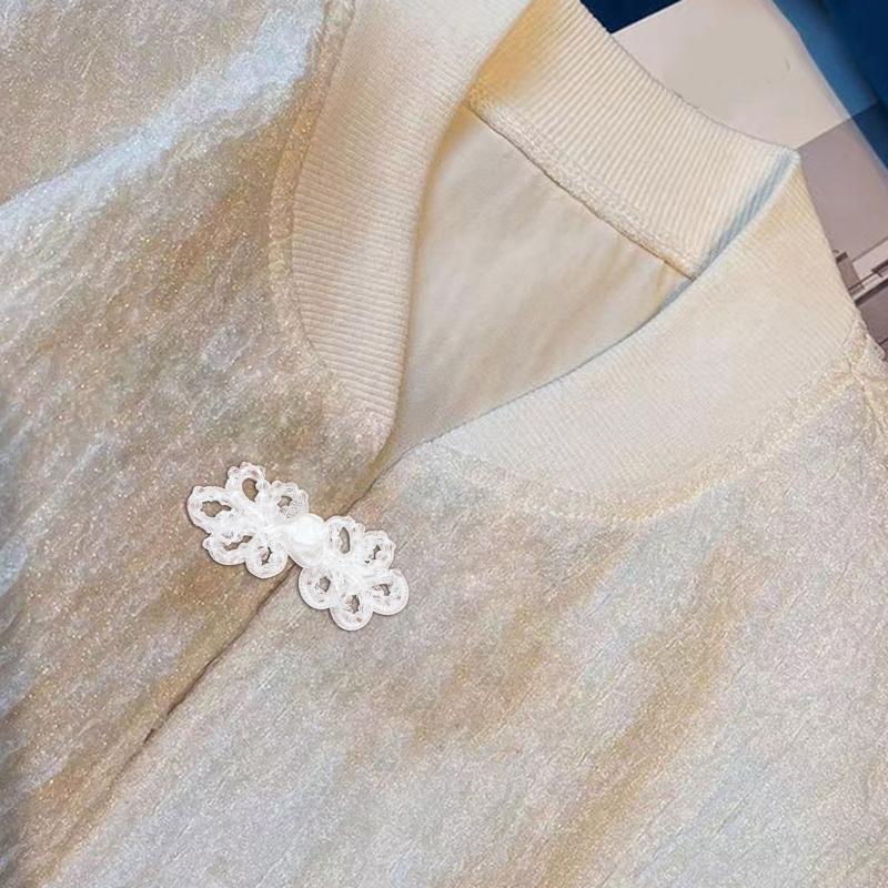 Cheongsam z ozdobnymi cyrkoniami Guzik węzeł chiński Guzik węzeł chiński do tradycyjnego stroju chińskiego Suknia ślubna Płaszcz