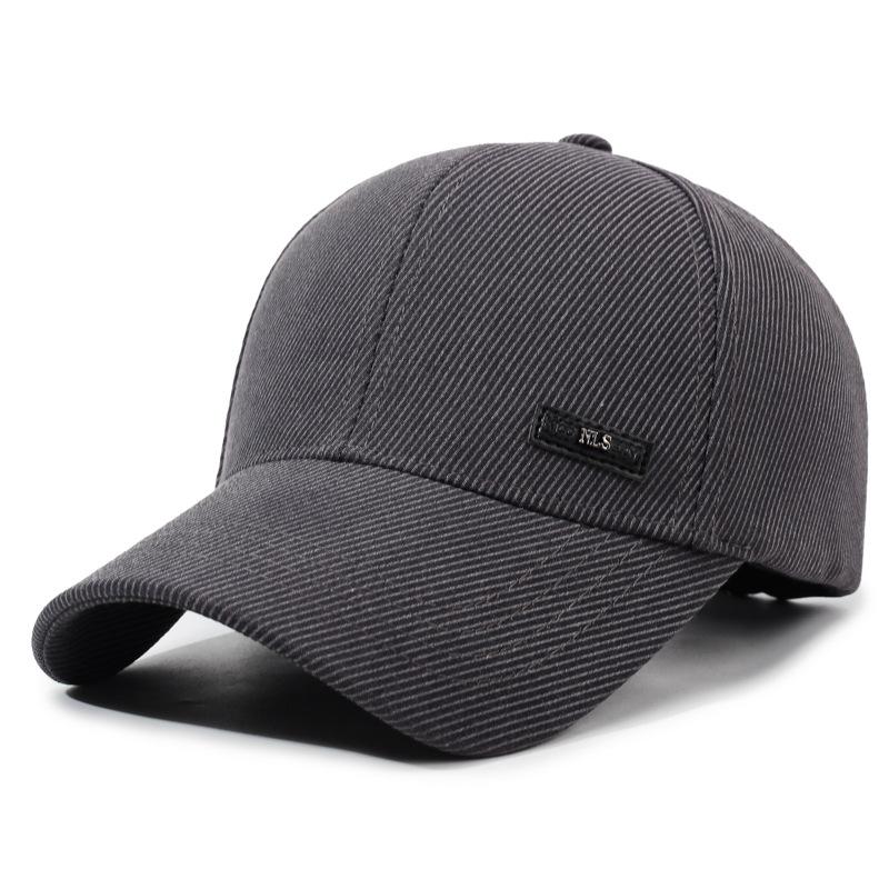 Hat Middle-Aged Men'S Spring And Autumn Baseball Cap Trendy Outdoor Casual Versatile Middle-Aged And Elderly Hard Top Cap