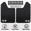 4 Universal Mud Flaps for Car Pickup Van Truck Mudflaps Splash Guards Mudguards