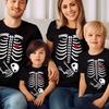 Halloween Pregnant Maternity Skeleton T Shirt Horror Funny Scary Tee Gift #H #V