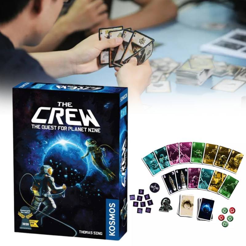 The Crew The Quest For Planet Nine Card Board Game Kosmos New Sealed Party Toy