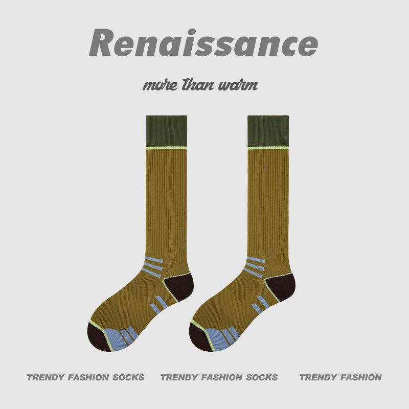 Renaissance Women's Compression Socks for Fitness and Marathon - Enhance Muscle Function with Long Calf Design