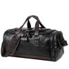 Men's Large Capacity Travel Backpack: PU Leather Business Trip Handbag and Shoulder Bag with Korean Style Design