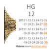 ZTTO Gen2 Ultralight 12 Speed Road Bike Cassette 12s 11-30/34/36T CNC Freewheel Big Spider HG Sprocket ULT Gravel Cassette