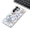 Creative Graffiti Suitable for Samsung S25 Ultra Skin Sensitive Magnetic Suction Mobile Phone Case Samsung S24 Ultra Matte Anti Fall Case