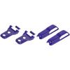 Engine Hood Hinge Cover Decor Trim Cover for 2018-2022 Jeep Wrangler JL and Gladiator JT Exterior Accessories 4PCS Purple