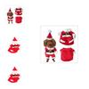 Small Dog Pet Cat Santa Claus Costume Outfit Jumpsuit Clothes Christmas For