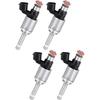 4Pcs ANGLEWIDE 6 Holes Fuel Injectors Fit for 2014 2015 2016 2017 2018 for Mazda 3,2014 2015 2016 for M-azda 6,2015 2016 for CX-5,2016 for CX-9