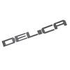 TADOKAPATU DELICA 3D Metall Hybrid Auto Emblem Abzeichen Matt ABS für Mitsubishi Delica Mini B3 Serie Embleme, 6-teiliges Set, Aufkleber, Logo, Schwarz, Harz,